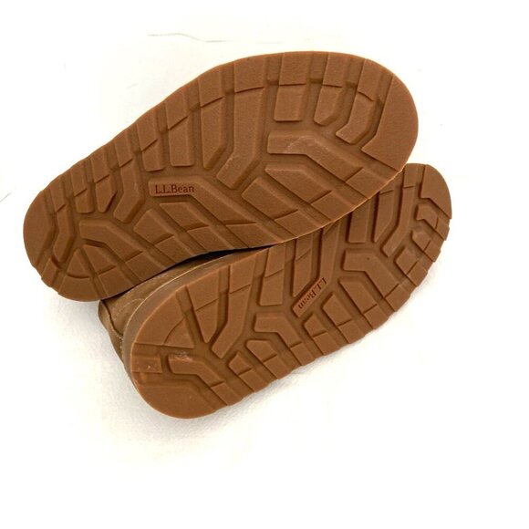 LL Bean Brown Suede Leather Chukka Boots Women's Size 7M Ankle Lace Up - Picture 4 of 7
